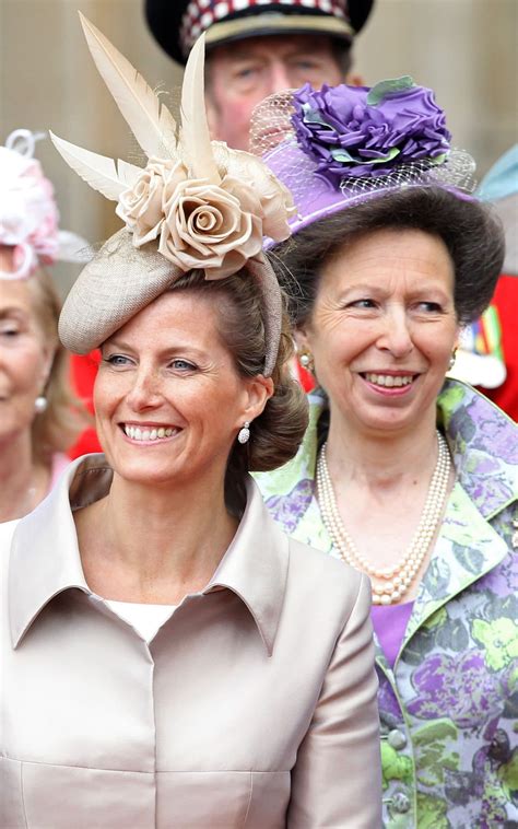 Sophie Countess Of Wessex And Princess Anne The Princess Royal At The