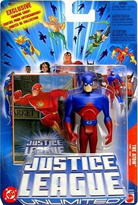Justice League Unlimited The Atom Action Figure Damaged Package Mattel