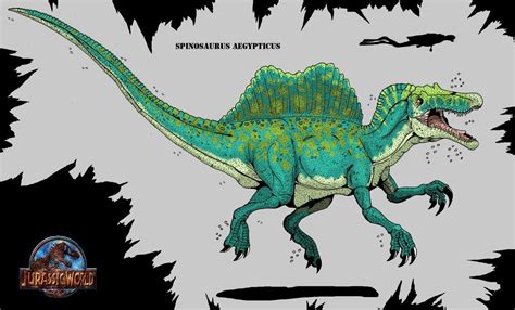 Jurassic Park Spinosaurus Hellraptor
