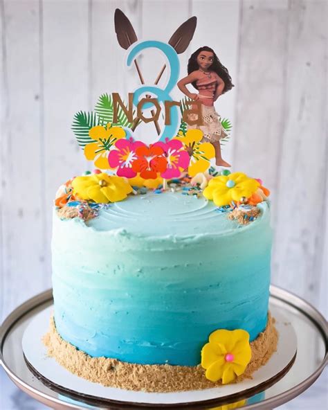 Here are the 13 best birthday ideas for girlfriend: 15 Beautiful Moana Birthday Cake Ideas (This is a Must for ...