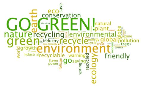 The Reasons Why We Should Go Green Nlw