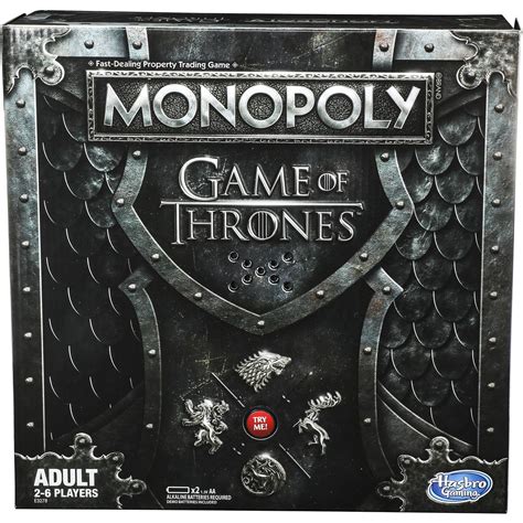 A guide listing the titles and air dates for episodes of the tv series game of thrones. Monopoly Game of Thrones Board Game for Adults | BIG W