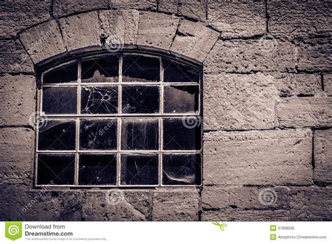 Window With Bullet Hole Royalty Free Stock Image Image