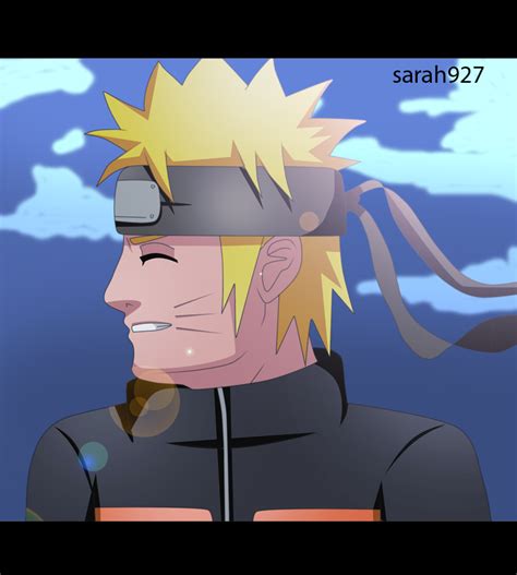 Naruto Uzumaki Smile By Sarah927artworks On Deviantart