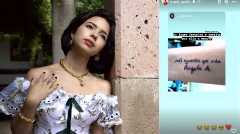 Fan Se Hace Tatuaje En Honor A Angela Aguilar Tikitakas