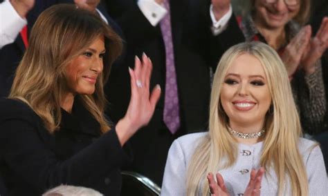 Tiffany Trump Pictured With Mom Marla And Stepmom Melania In New Bridal Shower Photos