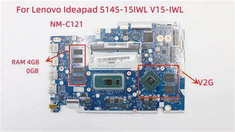 Nm C121 For Lenovo Ideapad S145 15iwl V15 Iwl Laptop Motherboard With