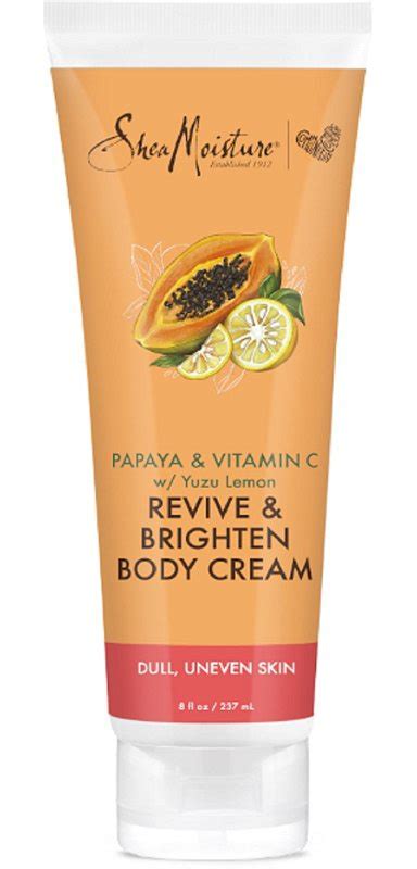 Shea Moisture Papaya And Vitamin C Revive And Brighten Body Cream