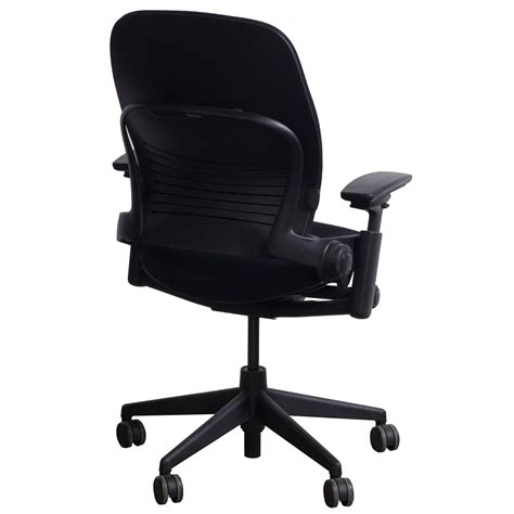 Every chair from this brand is made steelcase leap v2 vs. Steelcase Leap V2 Used Task Chair, Black | National Office ...
