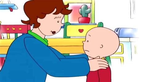 Caillou Gets Grounded Caillou Cartoon Youtube