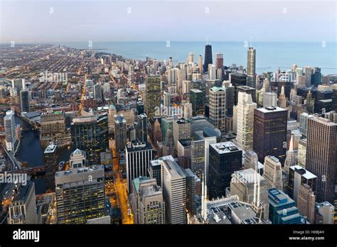 Aerial View Of Chicago Hi Res Stock Photography And Images Alamy