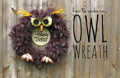 My Owl Barn Diy Owl Wreath Diy Fall Wreath Owl Wreaths Fall Crafts