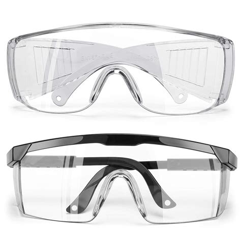 buy fujiwara safety goggles anti fog over eyeglasses eye protection with clear view for lab