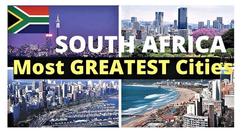 Biggest Cities Of South Africa South African Cities 2021 Youtube
