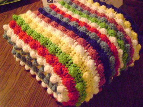 Over 50 free spongebob crafts. Free #Crochet Pattern: The Blackberry Salad Striped Afghan!