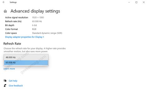 Jun 08, 2021 · how to check & change a monitor's refresh rate in windows. How to Change Refresh Rate of Display in Windows 10