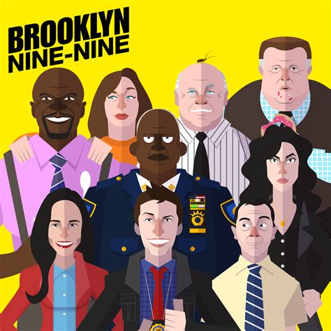 Artstation Brooklyn Nine Nine Poster