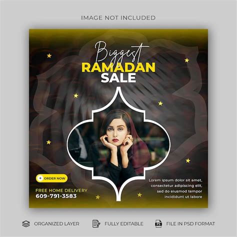 Premium Psd Ramadan Kareem Sale Festival Religious Social Media