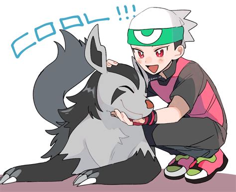 Brendan And Mightyena Pokemon And 1 More Drawn By Momotosehzuuxh4