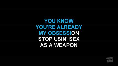 Sex As A Weapon In The Style Of Pat Benatar Karaoke Video With Lyrics Youtube