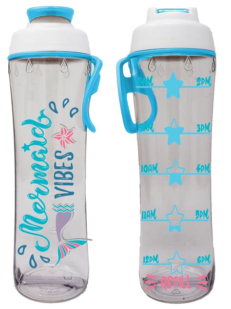 Water Bottle For Kids With Time Markers Motivational Bottles Remind