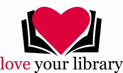 Library Heart February Month Books Lovers Valentines
