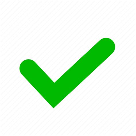 Accept Check Green Mark Ok Success Tick Icon Download On Iconfinder