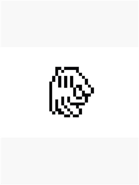 Ok Emoji Pixel Art Zipper Pouch By Daniel Allday Redbubble