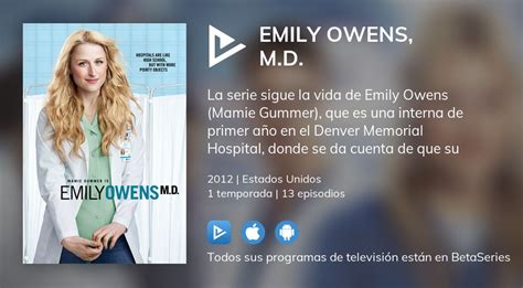 D Nde Ver Emily Owens M D Tv Series Streaming Online Betaseries