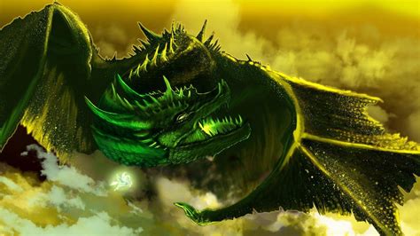 Green Dragon Wallpapers Top Free Green Dragon Backgrounds