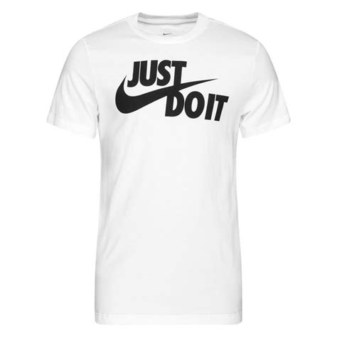 Nike T Shirt Nsw Just Do It Whiteblack