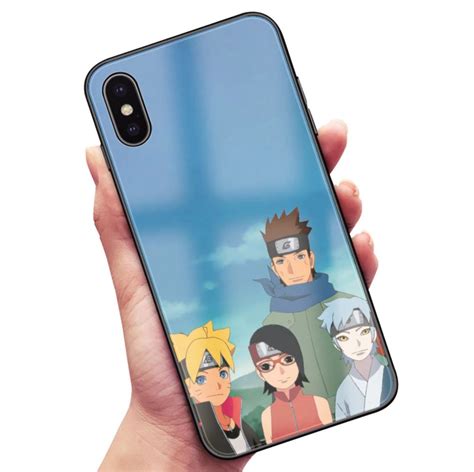 Boruto Naruto Anime New Old Team 7 Glass Case For Iphone X Xr Xs 11 Pro