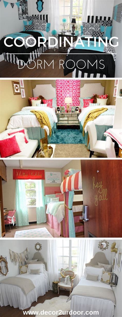 Design Your Dream Dorm Room With Your Roommate Mix And Match Colors