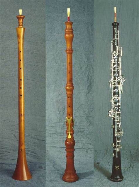 Evolution Of The Oboe Hautbois Instrument De Musique Histoire De