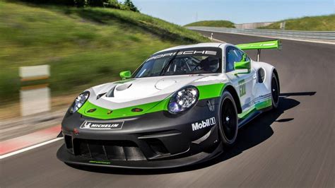 Porsche 911 Gt3 R 2019 Façonnée Pour La Course