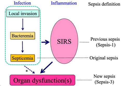 Schematic Diagram Showing The Previous And New Definitions Of Sepsis