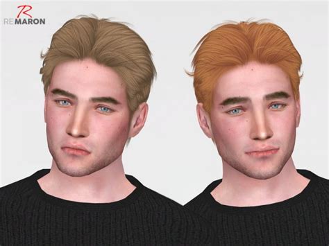The Sims Resource Os 0826 Hair Retextured By Remaron Sims 4 Hairs