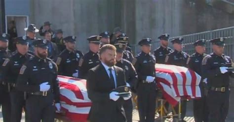 Thousands Pay Tribute To Connecticut Officers At Funeral