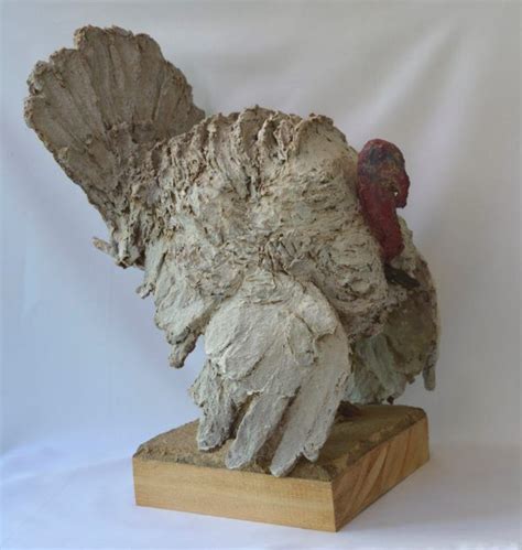 This Cardboard Turkey Sculpture Is Made From Upcycled Cardboard That