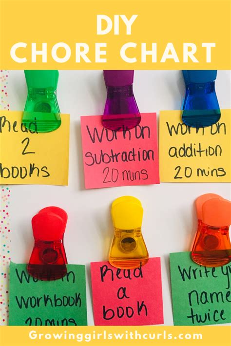 Spring is in the air! Diy Chore Chart
