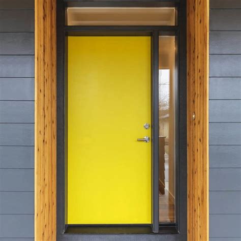 15 Stunning Front Doors Yellow Front Doors Contemporary Front Doors