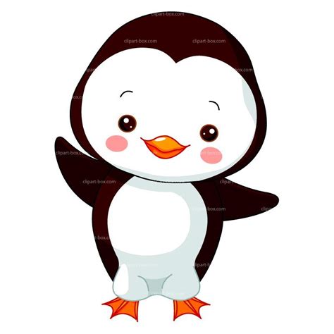 Clipart Baby Penguin Royalty Free Vector Design