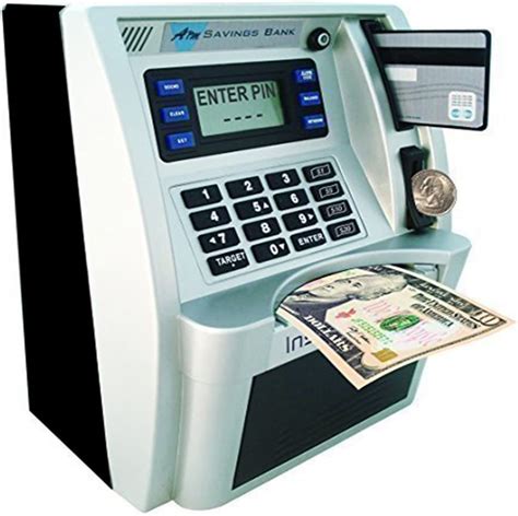 Goodsfederation Electronic Atm Savings Bank Digital Piggy Money Bank