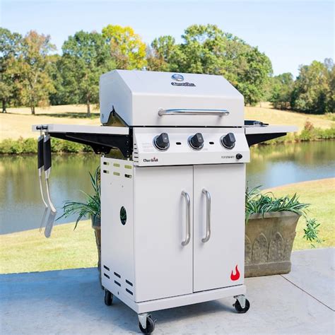 Char Broil Performance Series Clay 3 Burner Liquid Propane Gas Grill In