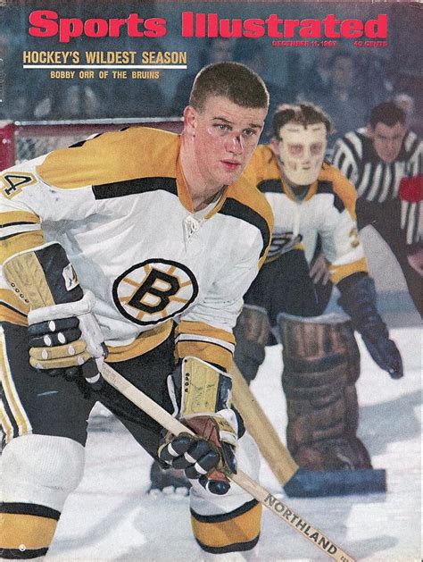 Boston Bruins Bobby Orr Sports Illustrated Cover Photograph By
