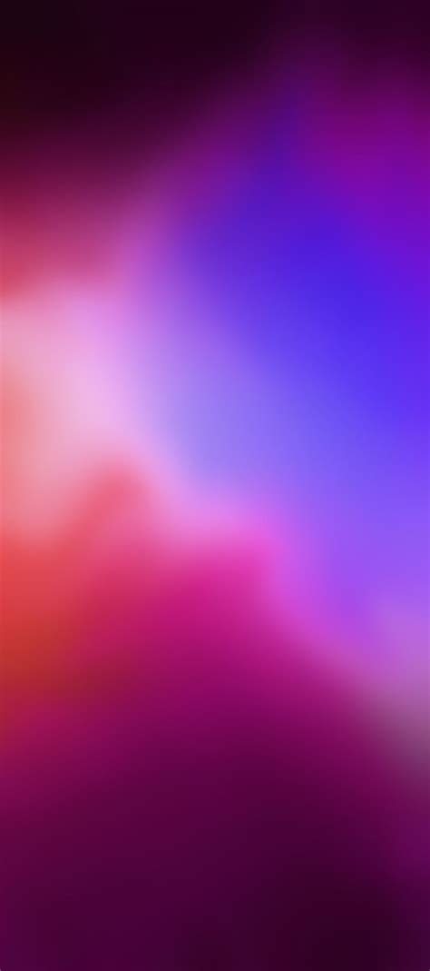 Ios 11 Iphone X Purple Blue Clean Simple Abstract Apple