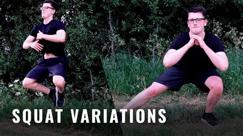 Squat Variations Bodyweight Squats For Swimmers Youtube