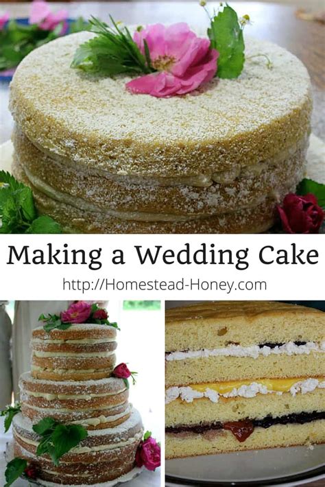 Making A Wedding Cake Baking