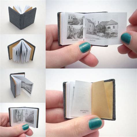 Miniature Book Diy Miniature Books Diy Book Handmade Books