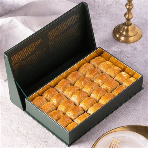 Baklava With Pistachio In Metal Box